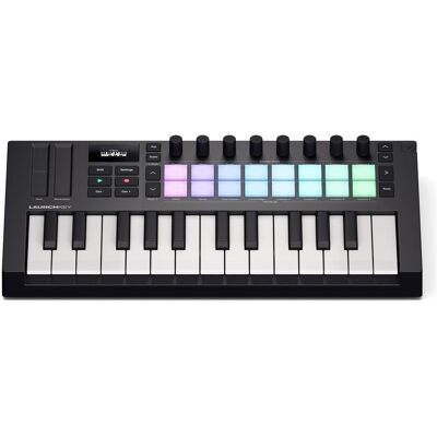 novation Launchkey Mini 25 Mk4, MIDI Controller, Weiss, Schwarz novation Launchkey Mini 25 Mk4, MIDI Controller, Weiss, Schwarz
