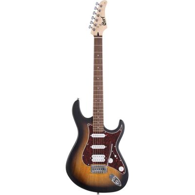 Guitars Cort G110 Open Pore Sunburst (E-Gitarre, Ahorn, Jatoba, Pappel), Gitarre, Bronze, Schwarz Guitars Cort G110 Open Pore Sunburst (E-Gitarre, Ahorn, Jatoba, Pappel), Gitarre, Bronze, Schwarz