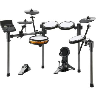 Donner DONNER-GROOVE-DRUM - Perkusja elektroniczna, Schlagzeug, Orange, Schwarz, Grau Donner DONNER-GROOVE-DRUM - Perkusja elektroniczna, Schlagzeug, Orange, Schwarz, Grau