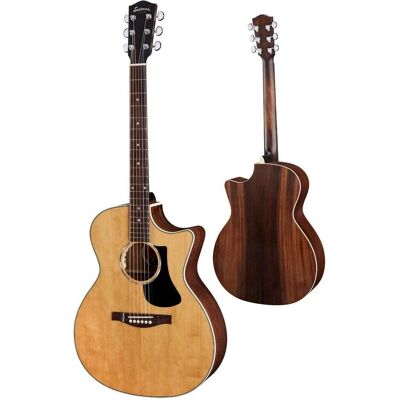 Eastman Guitars Eastman PCH2-GAce (Westerngitarre, Laminierter Palisander (Boden und Zargen), Massive thermobehandelte Sitka-Fichte (Decke), Okoume (Hals), Palisander (Griffbrett)), Gitarre, Braun Eastman Guitars Eastman PCH2-GAce (Westerngitarre, Laminierter Palisander (Boden und Zargen), Massive thermobehandelte Sitka-Fichte (Decke), Okoume (Hals), Palisander (Griffbrett)), Gitarre, Braun