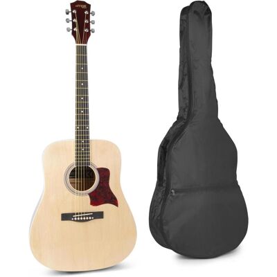 Max Music Westerngitarre SoloJam Set (Akustik Gitarre, Linde, Palisander), Gitarre, Braun Max Music Westerngitarre SoloJam Set (Akustik Gitarre, Linde, Palisander), Gitarre, Braun