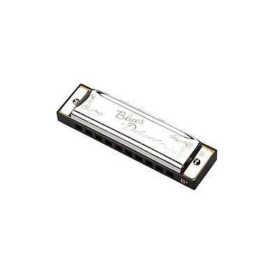 Fender Blues Harmonica Deluxe B flat (Mundharmonika, Diatonisch), Blasinstrumente, Silber Fender Blues Harmonica Deluxe B flat (Mundharmonika, Diatonisch), Blasinstrumente, Silber