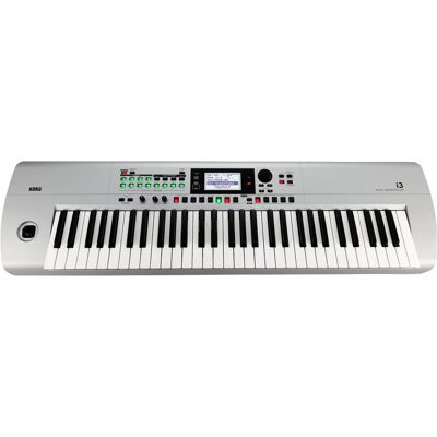 Korg Korig i3 wit (61 Tasten), Keyboard, Silber Korg Korig i3 wit (61 Tasten), Keyboard, Silber