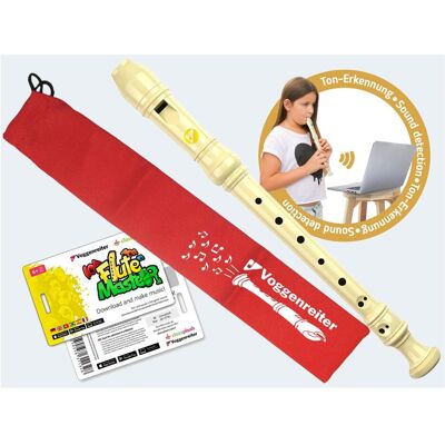 Voggenreiter Flute Master Blockflöte aus Kunststoff (Deutsch, Englisch, Französisch, Portugiesisch, Spanisch) Voggenreiter Flute Master Blockflöte aus Kunststoff (Deutsch, Englisch, Französisch, Portugiesisch, Spanisch)