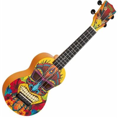 Mahalo MA1 Sopran Ukulele Art Series Tiki (Sopran, Soprano), Ukulele, Mehrfarbig Mahalo MA1 Sopran Ukulele Art Series Tiki (Sopran, Soprano), Ukulele, Mehrfarbig