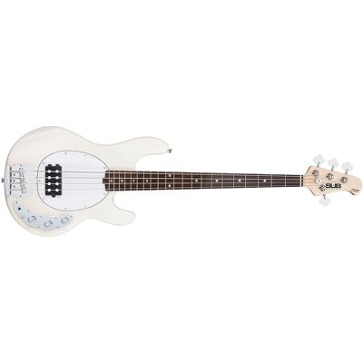 Sterling Bassgitarre, S.U.B., StingRay RAY4, Vintage Cream (E-Gitarre, Basswood, Jatoba, Maple), Gitarre, Beige Sterling Bassgitarre, S.U.B., StingRay RAY4, Vintage Cream (E-Gitarre, Basswood, Jatoba, Maple), Gitarre, Beige