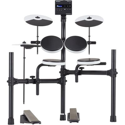Roland TD-02K V-Drums Kit (E-Drum), Schlagzeug, Weiss, Schwarz Roland TD-02K V-Drums Kit (E-Drum), Schlagzeug, Weiss, Schwarz
