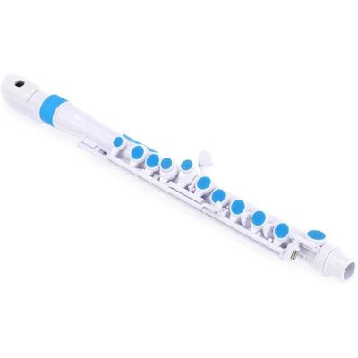 Nuvo jFlute 2.0 (Flöte), Blasinstrumente, Blau, Weiss Nuvo jFlute 2.0 (Flöte), Blasinstrumente, Blau, Weiss