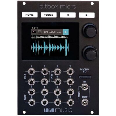 1010music bitbox micro Black Edition, Synthesizer, Weiss, Schwarz 1010music bitbox micro Black Edition, Synthesizer, Weiss, Schwarz