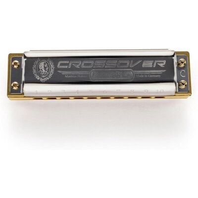 Hohner Marine Band Crossover Mundharmonika (Mundharmonika, Diatonisch), Blasinstrumente, Silber Hohner Marine Band Crossover Mundharmonika (Mundharmonika, Diatonisch), Blasinstrumente, Silber