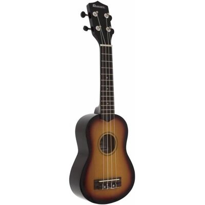 Dimavery UK-200 Ukulele, Sopran, sunburst (Sopran, Soprano), Ukulele, Gelb Dimavery UK-200 Ukulele, Sopran, sunburst (Sopran, Soprano), Ukulele, Gelb