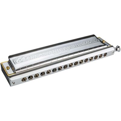 Hohner Chromonica 64 (Mundharmonika), Blasinstrumente, Schwarz Hohner Chromonica 64 (Mundharmonika), Blasinstrumente, Schwarz