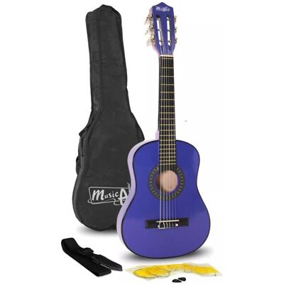 PDT Music Alley Junior Class Guitar Blue (Akustik Gitarre), Gitarre, Blau PDT Music Alley Junior Class Guitar Blue (Akustik Gitarre), Gitarre, Blau