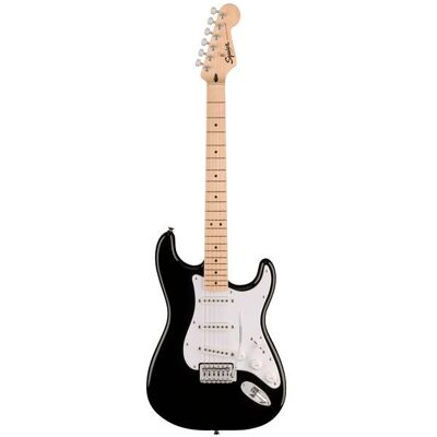 Fender Sonic Stratocaster MN Black elektrische gitaar (E-Gitarre, Pappel), Gitarre, Schwarz Fender Sonic Stratocaster MN Black elektrische gitaar (E-Gitarre, Pappel), Gitarre, Schwarz
