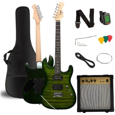V-TONE EGW 39 GR gitara elektryczna 4/4 stratocast (E-Gitarre), Gitarre V-TONE EGW 39 GR gitara elektryczna 4/4 stratocast (E-Gitarre), Gitarre