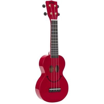 Mahalo Smiley Serie Sopran Ukulele (Sopran, Soprano), Ukulele, Rot Mahalo Smiley Serie Sopran Ukulele (Sopran, Soprano), Ukulele, Rot