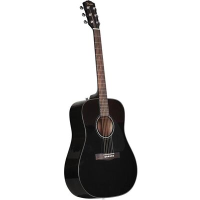Fender CD-60 DREAD V3 DS (Westerngitarre, Boden und Zargen: Mahagoni, Decke: Fichte), Gitarre, Schwarz Fender CD-60 DREAD V3 DS (Westerngitarre, Boden und Zargen: Mahagoni, Decke: Fichte), Gitarre, Schwarz