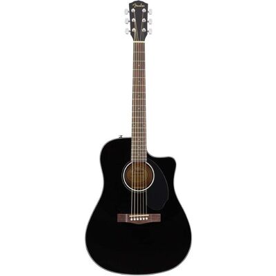 Fender Classic Design CD-60SCE Black elektrisch-akoestische westerngitaar (Akustik Gitarre, Fichte, Mahagoni, Walnuss), Gitarre, Schwarz Fender Classic Design CD-60SCE Black elektrisch-akoestische westerngitaar (Akustik Gitarre, Fichte, Mahagoni, Walnuss), Gitarre, Schwarz