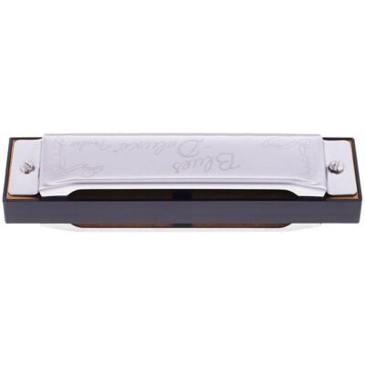 Fender Blues Harmonica Deluxe D (Mundharmonika, Diatonisch), Blasinstrumente, Silber Fender Blues Harmonica Deluxe D (Mundharmonika, Diatonisch), Blasinstrumente, Silber