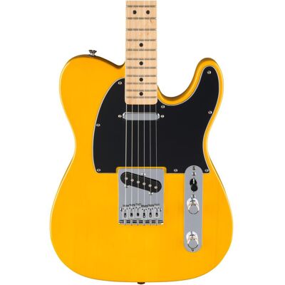 Fender Standard Telecaster, Butterscotch Blonde MN (E-Gitarre, Hals: Ahorn mit Satin-Finish, Korpus: Pappel), Gitarre, Braun Fender Standard Telecaster, Butterscotch Blonde MN (E-Gitarre, Hals: Ahorn mit Satin-Finish, Korpus: Pappel), Gitarre, Braun