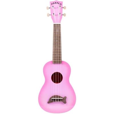 KALA Pink Burst Soprano Dolphin (Soprano), Ukulele, Pink KALA Pink Burst Soprano Dolphin (Soprano), Ukulele, Pink