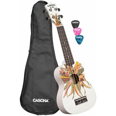 Hage Soprano Ukulele Linden Dreamcatcher (incl. Bag, 3 Picks) (Sopran), Ukulele Hage Soprano Ukulele Linden Dreamcatcher (incl. Bag, 3 Picks) (Sopran), Ukulele