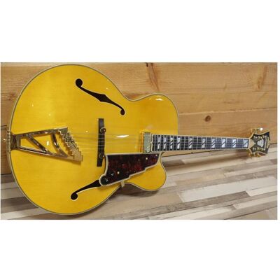 D'angelico Guitars D'Angelico excel exl-1 Bernstein (Halbakustik Gitarre, Ebenholz (Griffbrett), Jescar (Bundstäbchen)), Gitarre, Braun D'angelico Guitars D'Angelico excel exl-1 Bernstein (Halbakustik Gitarre, Ebenholz (Griffbrett), Jescar (Bundstäbchen)), Gitarre, Braun