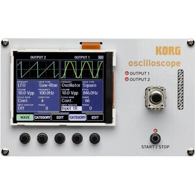 Korg Nu:Tekt NTS -2 -tee-se-itse -oskilloskooppi, Synthesizer, Weiss Korg Nu:Tekt NTS -2 -tee-se-itse -oskilloskooppi, Synthesizer, Weiss
