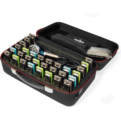 Hohner Harmonica Harmonica Black MZ20193 (Mundharmonika, Diatonisch), Blasinstrumente, Schwarz Hohner Harmonica Harmonica Black MZ20193 (Mundharmonika, Diatonisch), Blasinstrumente, Schwarz