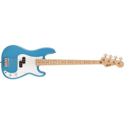 Fender Sonic Precision Bass MN California Blue elektrische basgitaar (E-Bass, Ahorn, Pappel), Gitarre, Blau Fender Sonic Precision Bass MN California Blue elektrische basgitaar (E-Bass, Ahorn, Pappel), Gitarre, Blau