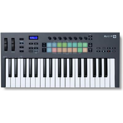 novation FL Key 37, MIDI Controller, Schwarz novation FL Key 37, MIDI Controller, Schwarz