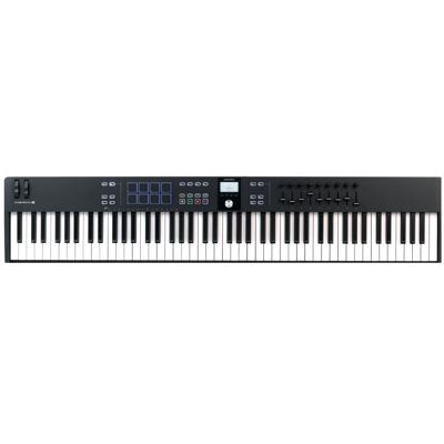 Arturia KeyLab Essential 88 mk3 Black (Keyboard), MIDI Controller, Schwarz Arturia KeyLab Essential 88 mk3 Black (Keyboard), MIDI Controller, Schwarz