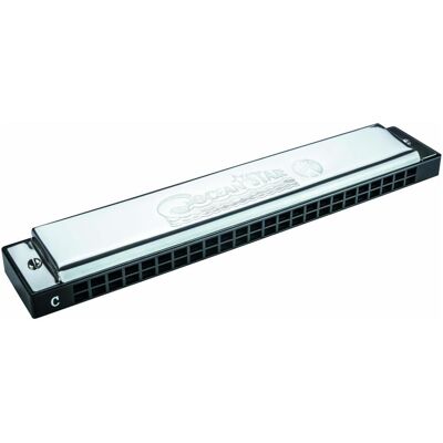 Hohner Ocean Star Tremolo (Mundharmonika), Blasinstrumente, Schwarz Hohner Ocean Star Tremolo (Mundharmonika), Blasinstrumente, Schwarz