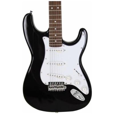 V-TONE EST 22 BK 4/4 Stratocas. (Phoenix Tree), Gitarre, Weiss, Schwarz V-TONE EST 22 BK 4/4 Stratocas. (Phoenix Tree), Gitarre, Weiss, Schwarz