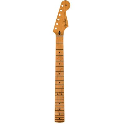 Fender Manico Stratocaster Ovale Piatto in Acero Tostato Tastiera, Gitarre Zubehör, Braun Fender Manico Stratocaster Ovale Piatto in Acero Tostato Tastiera, Gitarre Zubehör, Braun