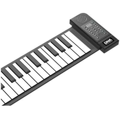 No Name DNA ROLL 61 V2 keyboard zwijany silikonowy przenoś (61 Tasten), Keyboard, Schwarz No Name DNA ROLL 61 V2 keyboard zwijany silikonowy przenoś (61 Tasten), Keyboard, Schwarz