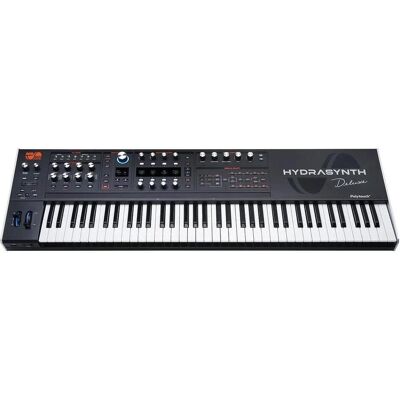ASM Hydrasynth Deluxe synthesizer, Synthesizer, Schwarz ASM Hydrasynth Deluxe synthesizer, Synthesizer, Schwarz