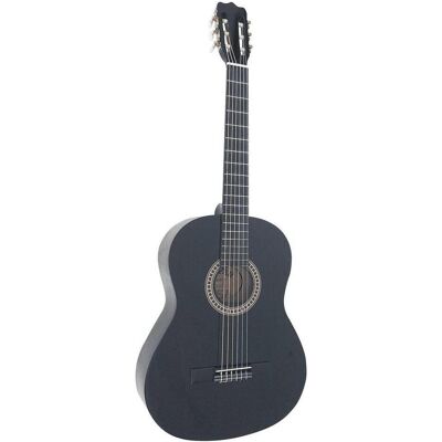 MSA Musikinstrumente Konzertgitarre C21 4/4 Schwarz (Konzertgitarre, Basswood), Gitarre, Schwarz MSA Musikinstrumente Konzertgitarre C21 4/4 Schwarz (Konzertgitarre, Basswood), Gitarre, Schwarz