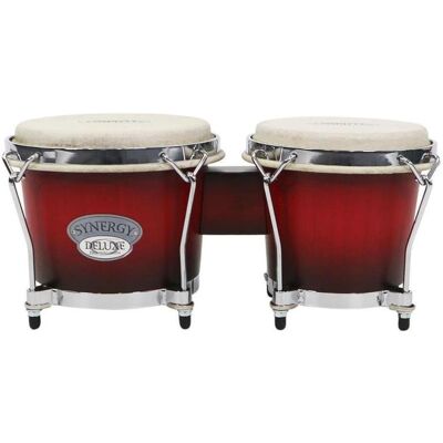 Toca Bongo Series Synergy Deluxe Size 6 6 34 Wine Burst Matte 2150WB (bongos, Perkussion), Perkussion, Braun, Rot Toca Bongo Series Synergy Deluxe Size 6 6 34 Wine Burst Matte 2150WB (bongos, Perkussion), Perkussion, Braun, Rot