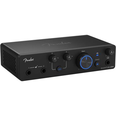 Fender Quantum LT 4, Audio Interface, Schwarz Fender Quantum LT 4, Audio Interface, Schwarz