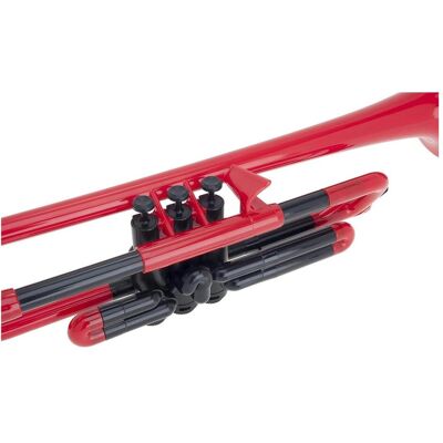 pBoneMusic pTrumpet Red met hoes (Trompete, Gerade), Blasinstrumente, Rot pBoneMusic pTrumpet Red met hoes (Trompete, Gerade), Blasinstrumente, Rot