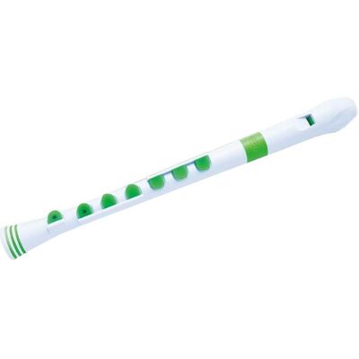 Nuvo Recorder + biało-zielony - Flet prosty sopranowy, Blasinstrumente, Grün, Weiss Nuvo Recorder + biało-zielony - Flet prosty sopranowy, Blasinstrumente, Grün, Weiss