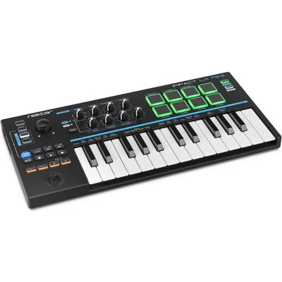 Nektar Keyboard Controller Impact LX Mini, MIDI Controller, Schwarz Nektar Keyboard Controller Impact LX Mini, MIDI Controller, Schwarz