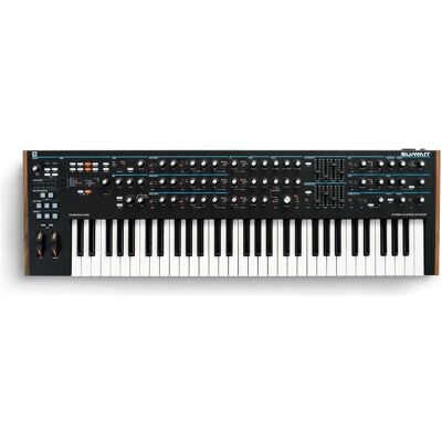 novation Summit, Synthesizer, Schwarz novation Summit, Synthesizer, Schwarz