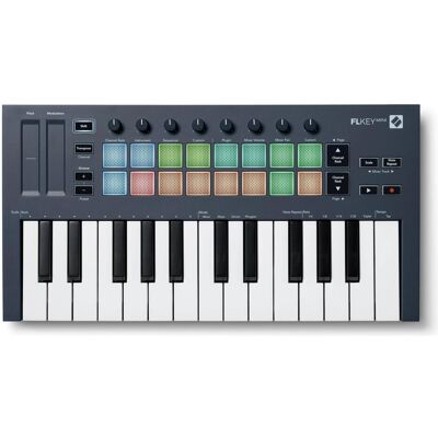 novation FL Keys Mini (Keyboard), MIDI Controller, Schwarz novation FL Keys Mini (Keyboard), MIDI Controller, Schwarz