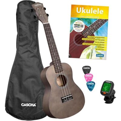 Cascha Konzert-Ukulelen-Set (Konzert), Ukulele, Schwarz Cascha Konzert-Ukulelen-Set (Konzert), Ukulele, Schwarz