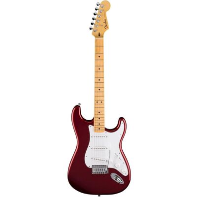 Fender Standard Stratocaster Electric Guitar, Candy Cola (E-Gitarre, Ahornholz, Pappelholz), Gitarre, Rot Fender Standard Stratocaster Electric Guitar, Candy Cola (E-Gitarre, Ahornholz, Pappelholz), Gitarre, Rot