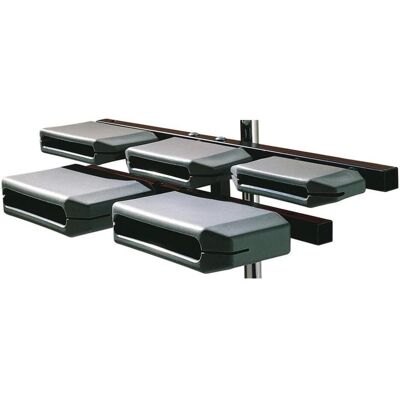 Latin Percussion Granite Nero con Montaggio Universale, Perkussion, Schwarz Latin Percussion Granite Nero con Montaggio Universale, Perkussion, Schwarz