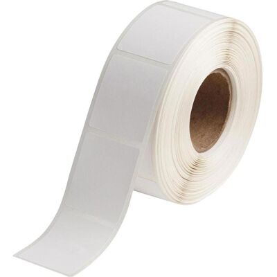 Brady, Etikettenrolle, J20-258-7425J, Polypropylen, Weiss, matt, 38.10 x 44.45 mm, permanent (900 Etik) (43.18 mm) Brady, Etikettenrolle, J20-258-7425J, Polypropylen, Weiss, matt, 38.10 x 44.45 mm, permanent (900 Etik) (43.18 mm)
