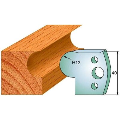 CMT, Cutter, 690.058 Profilmesserpaar Höhe 40 mm Nummer 58 CMT, Cutter, 690.058 Profilmesserpaar Höhe 40 mm Nummer 58